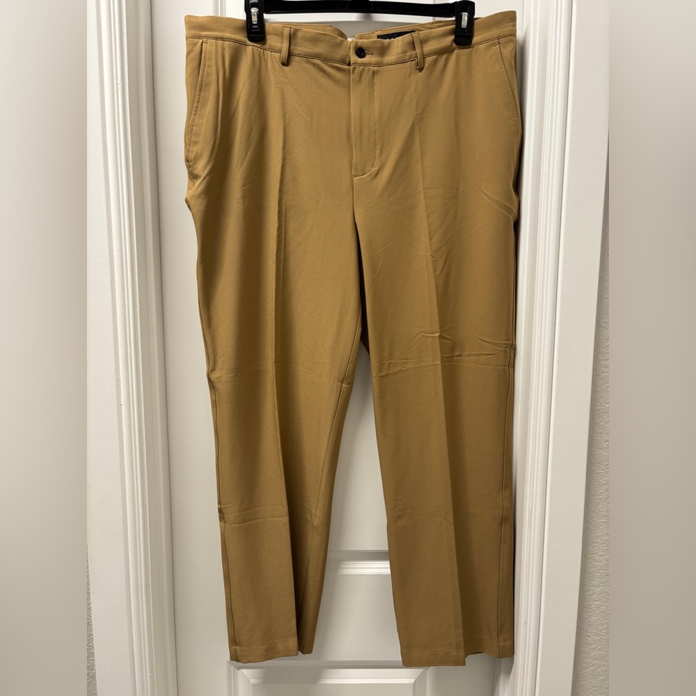 Men's DUNNING Tan Athletic Golf Pants- SIZE 40x30